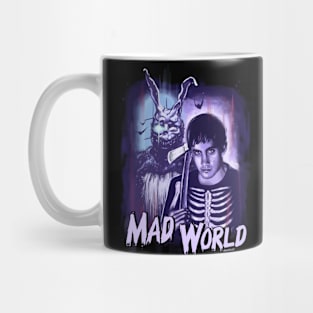 Mad World T-shirt by BwanaDevilart Mug